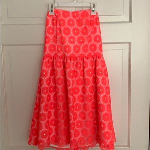 Lily Pulitzer strapless dress